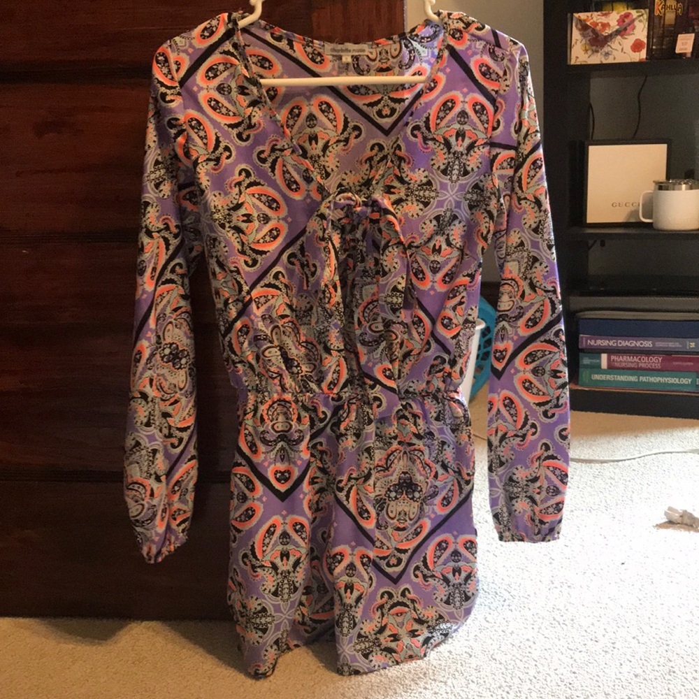 Charlotte Russe romper; ties in the front